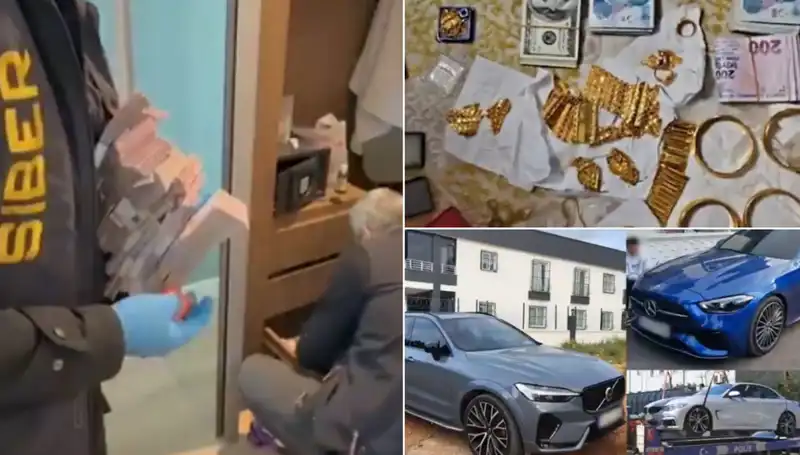 Türkiye'de Dev Operasyon: 39 Şehirde 568 Gözaltı ve Şok Edici Buluntular