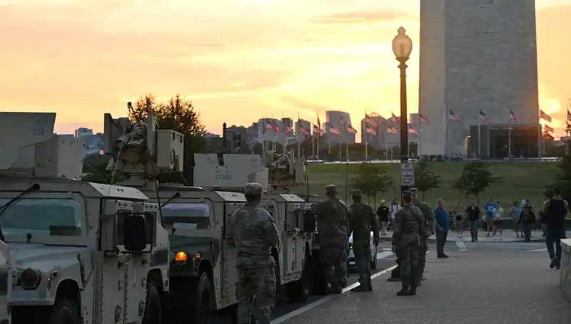 ABD Ordusu Washington'dan Sonra Chicago'ya Girmek İçin Hazırlıklarını Tamamladı