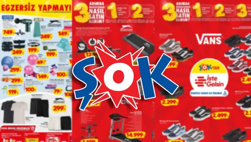 ŞOK Market'te 3-6 Mayıs Aktüel Katalog: İndirimli Ürünlerle Sağlık ve Spor!