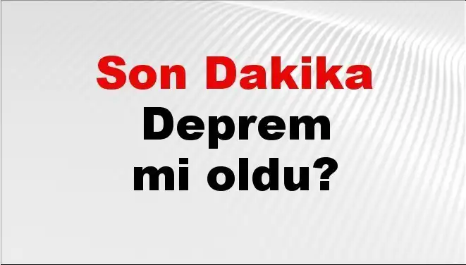 Muğla'da Şok Edici Deprem! Son Durum ve Ayrıntılar Neler?