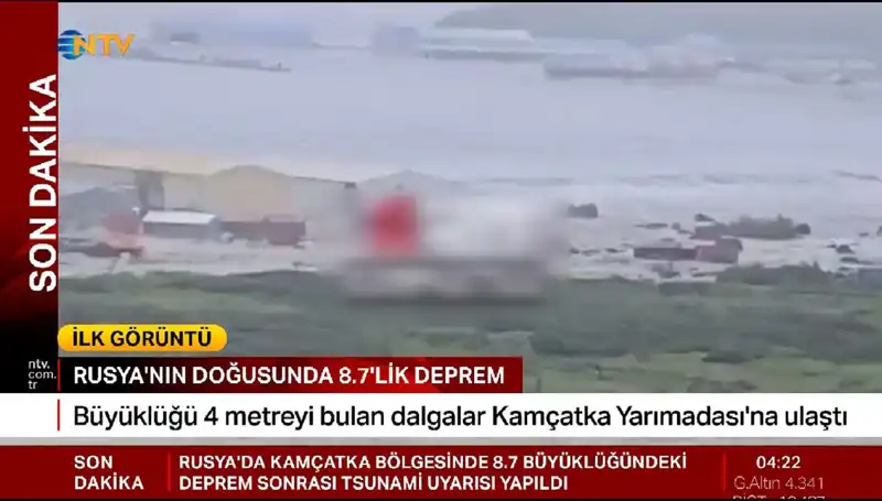 Kamçatka'da Tsunami Dalgaları: İlk Görülen Etkiler ve İlerleyen Gelişmeler