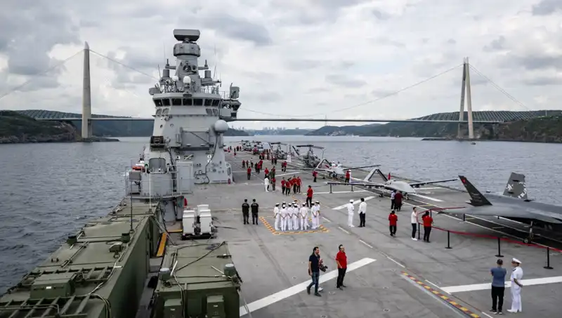 TCG Anadolu, Sarayburnu'ndan Zaferle Ayrıldı: Yeni Bir Dönüm Noktası